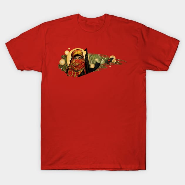 Zapatista Girl T-Shirt by scumbugg